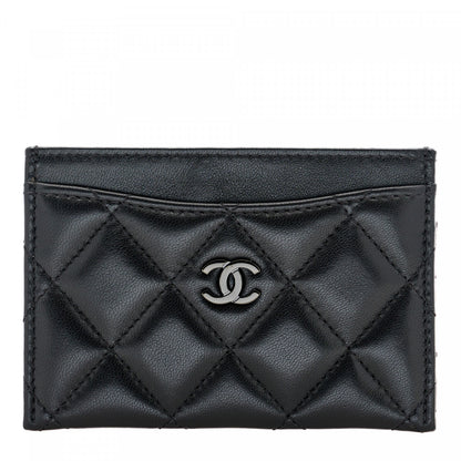 Chanel Lambskin Quilted Card Holder So Black 1 of 9