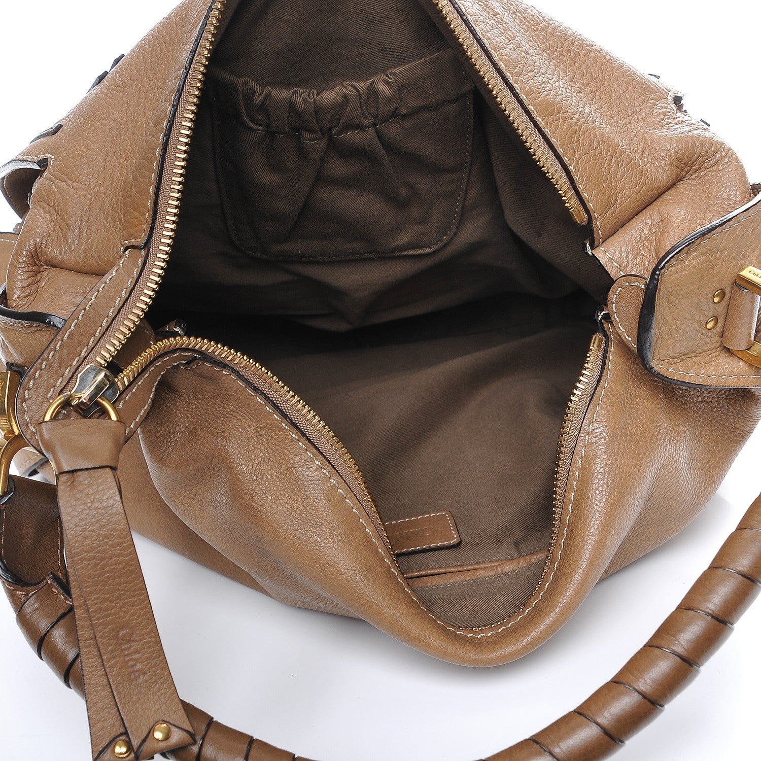 Chloe Calfskin Large Marcie Hobo Nut 5 of 7