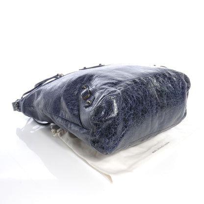 Balenciaga Agneau Day Hobo Bleu 4 of 7