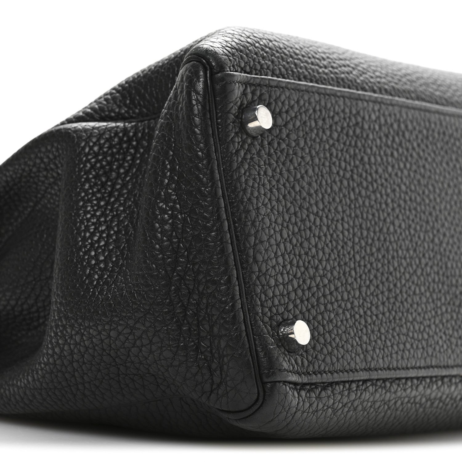 Hermes Fjord Kelly Retourne 35 Black 9 of 12
