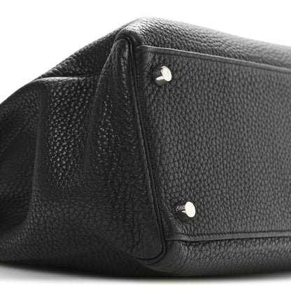 Hermes Fjord Kelly Retourne 35 Black 9 of 12