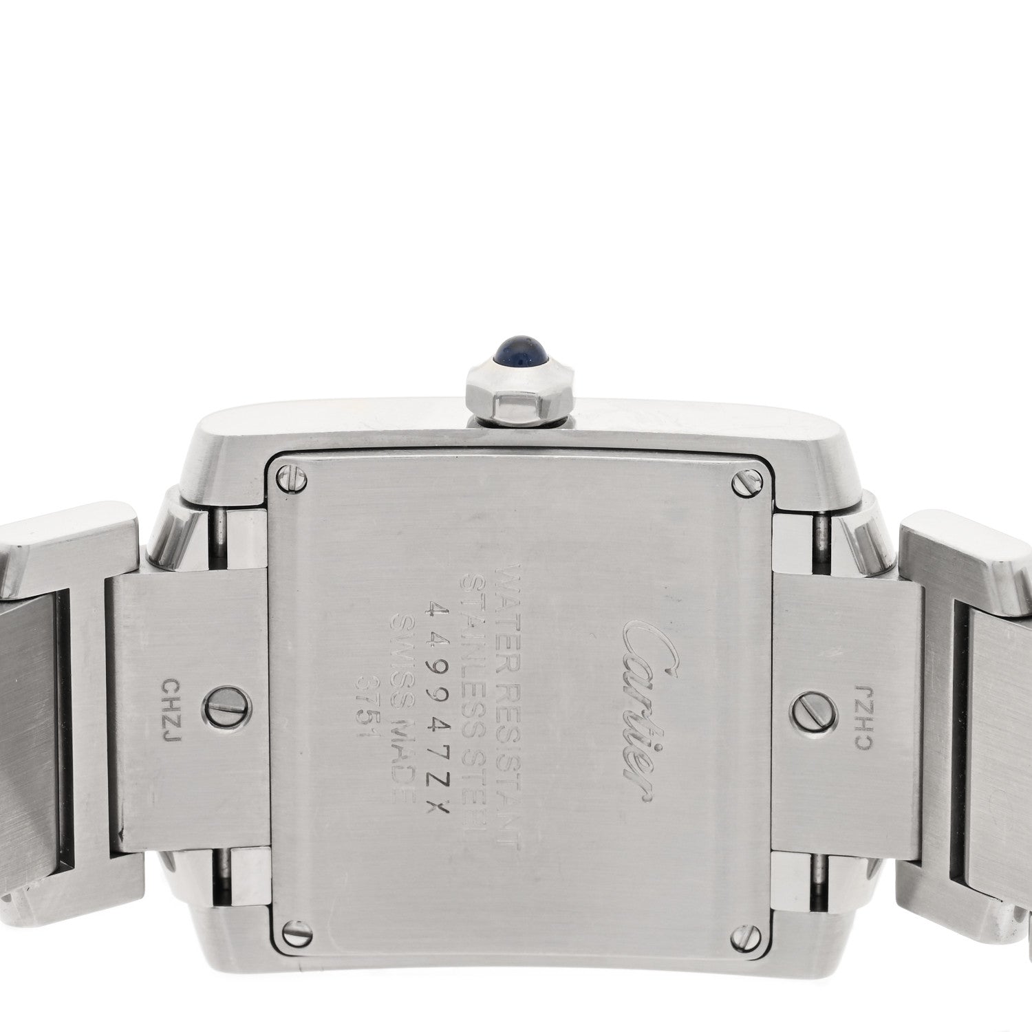 Cartier Stainless Steel 25mm Tank Francaise Quartz Watch 4 of 4
