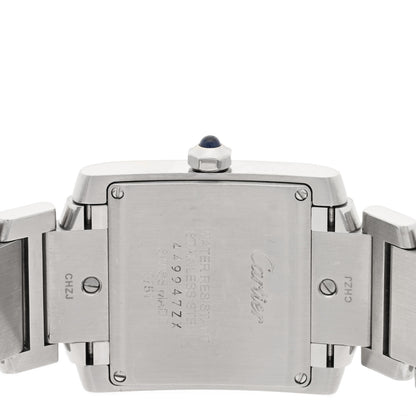 Cartier Stainless Steel 25mm Tank Francaise Quartz Watch 4 of 4