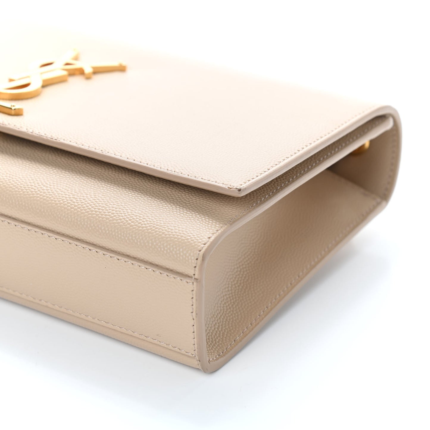 Grain De Poudre Medium Monogram Kate Satchel Nude Powder