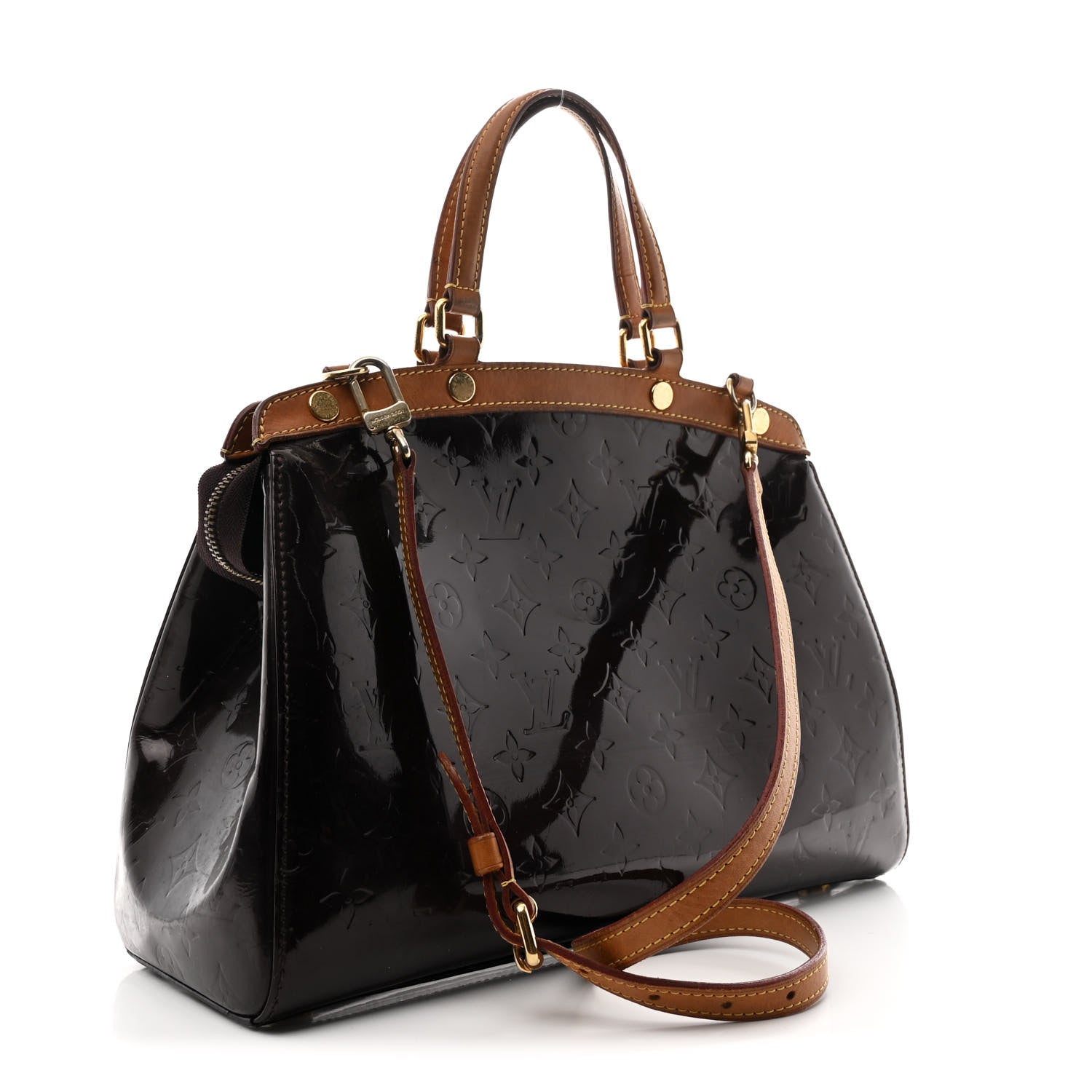 Louis Vuitton Vernis Brea MM Amarante 3 of 11