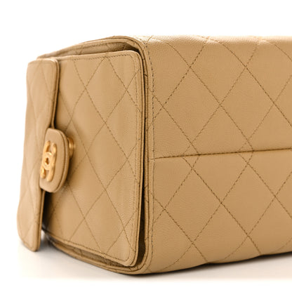 Chanel Caviar Quilted Small Chanel 25 Handbag Dark Beige 9 of 10