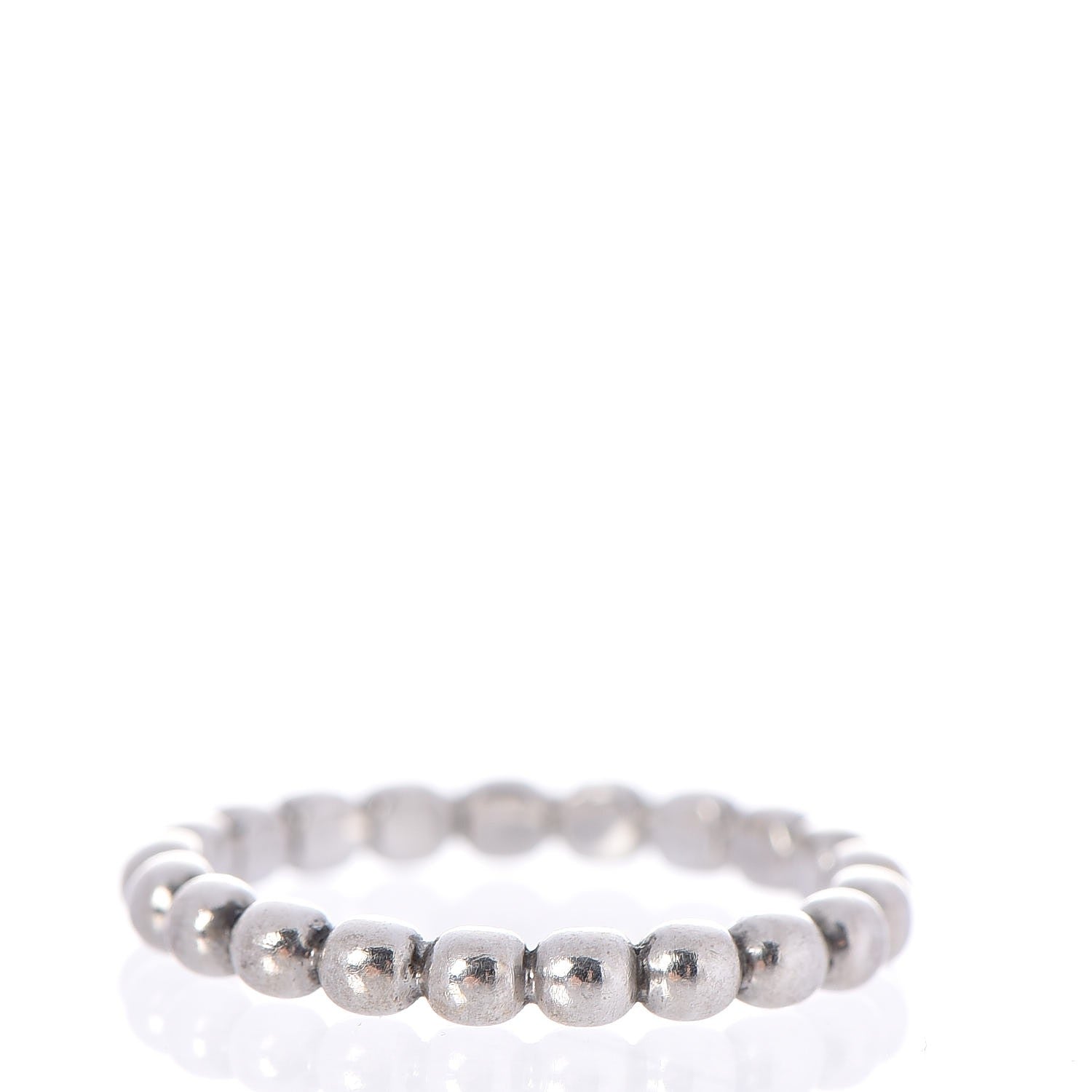 Tiffany Sterling Silver Ball Ring 53 6.25 4 of 4