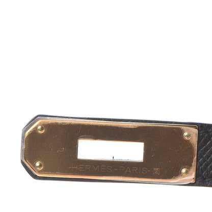 Hermes Epsom Kelly Sellier 28 Black 15 of 39