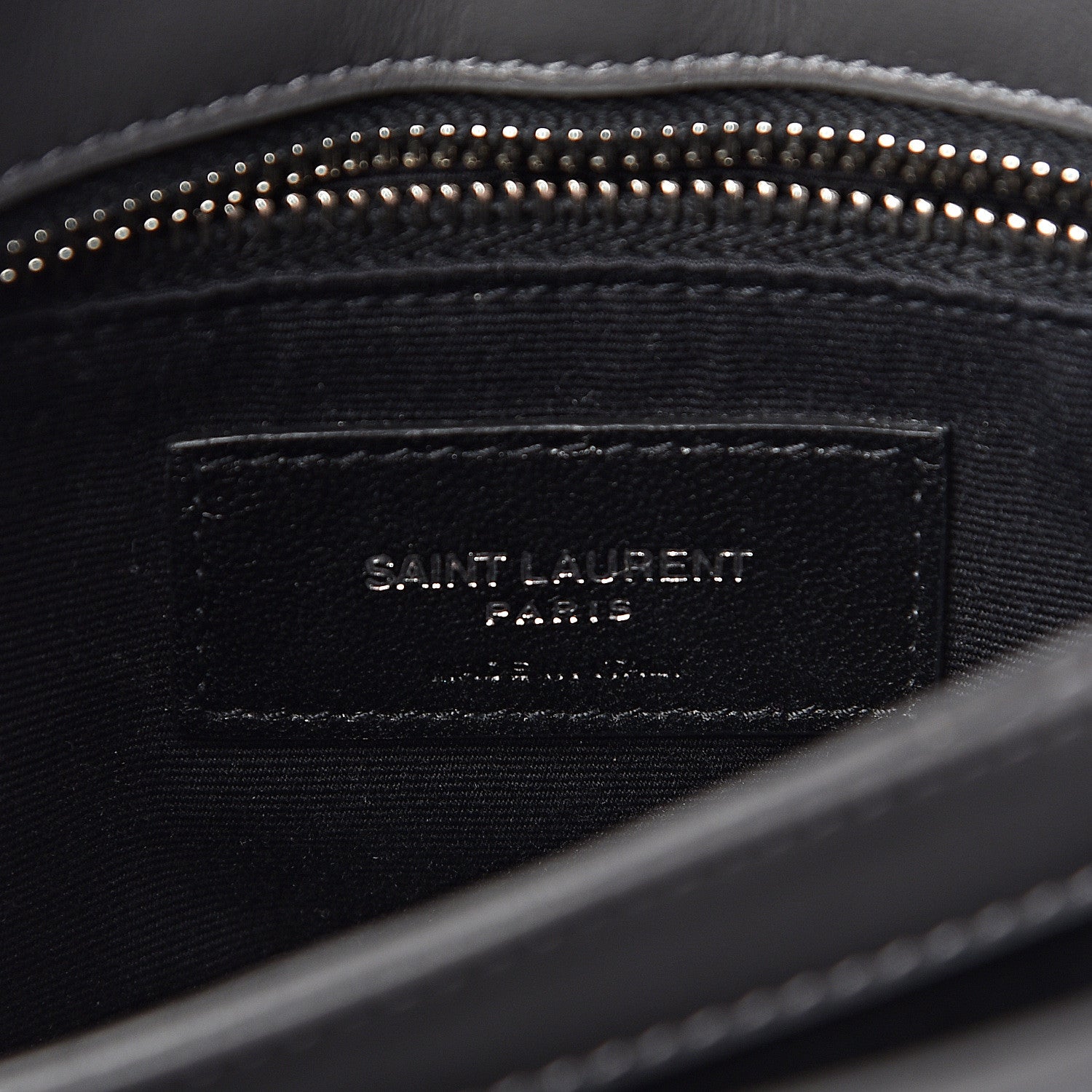 Saint Laurent Calfskin Y Quilted Monogram Toy Loulou Crossbody Bag Earth 8 of 9