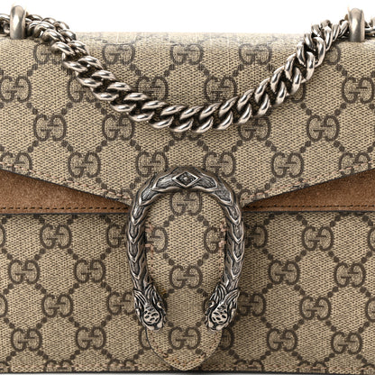 Gucci GG Supreme Monogram Mini Dionysus Shoulder Bag Taupe 8 of 11