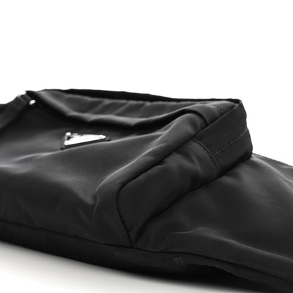 Prada Tessuto Nylon Double Pocket Belt Bag Black 12 of 12