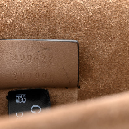 Gucci GG Supreme Monogram Suede Crystal Small Dionysus Shoulder Bag Beige Ebony Taupe 7 of 12
