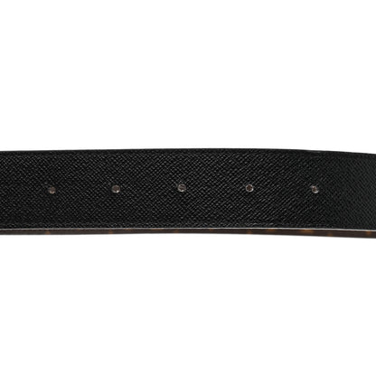 Louis Vuitton Calfskin Monogram 30mm LV Initiales Reversible Belt 90 36 Black 5 of 8