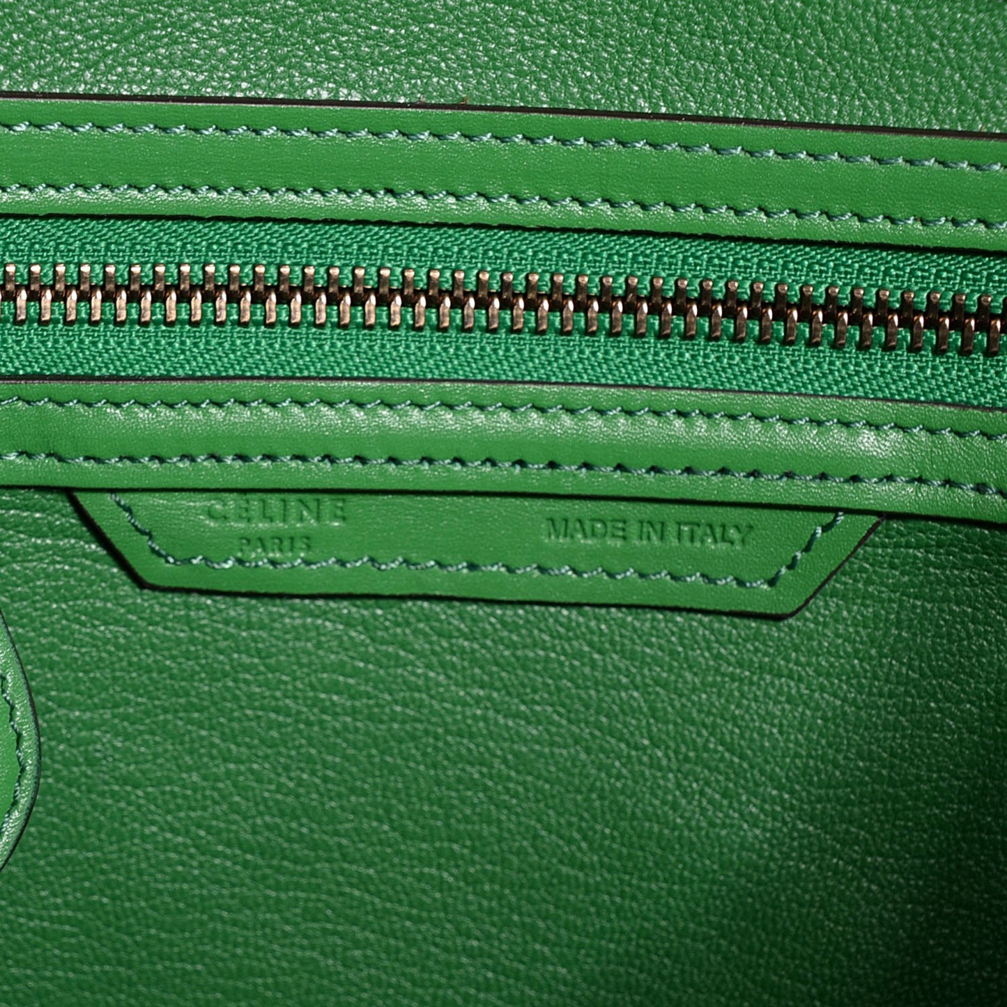 Palmelato Calfskin Mini Luggage Grass Green