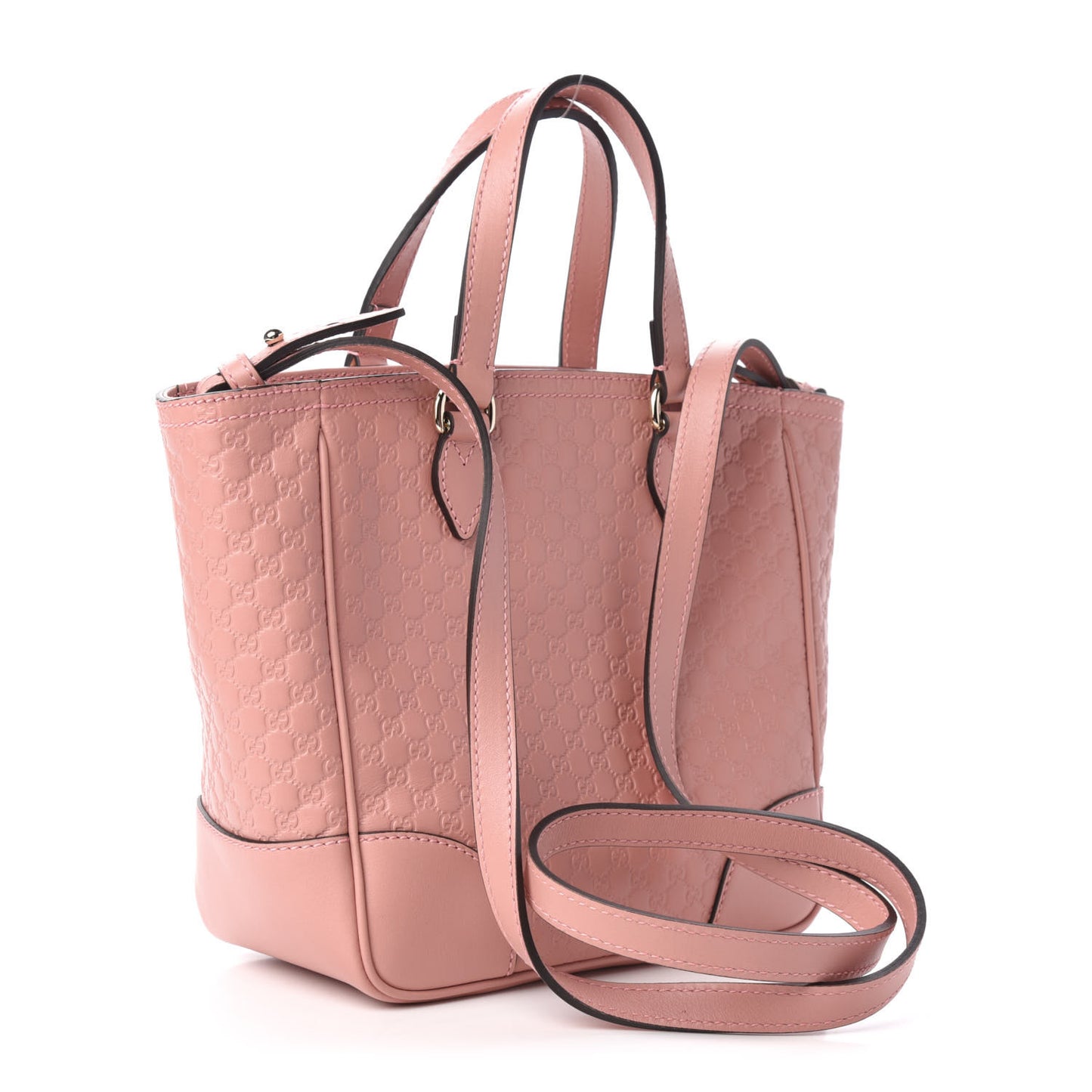 Microguccissima Small Bree Tote Soft Pink