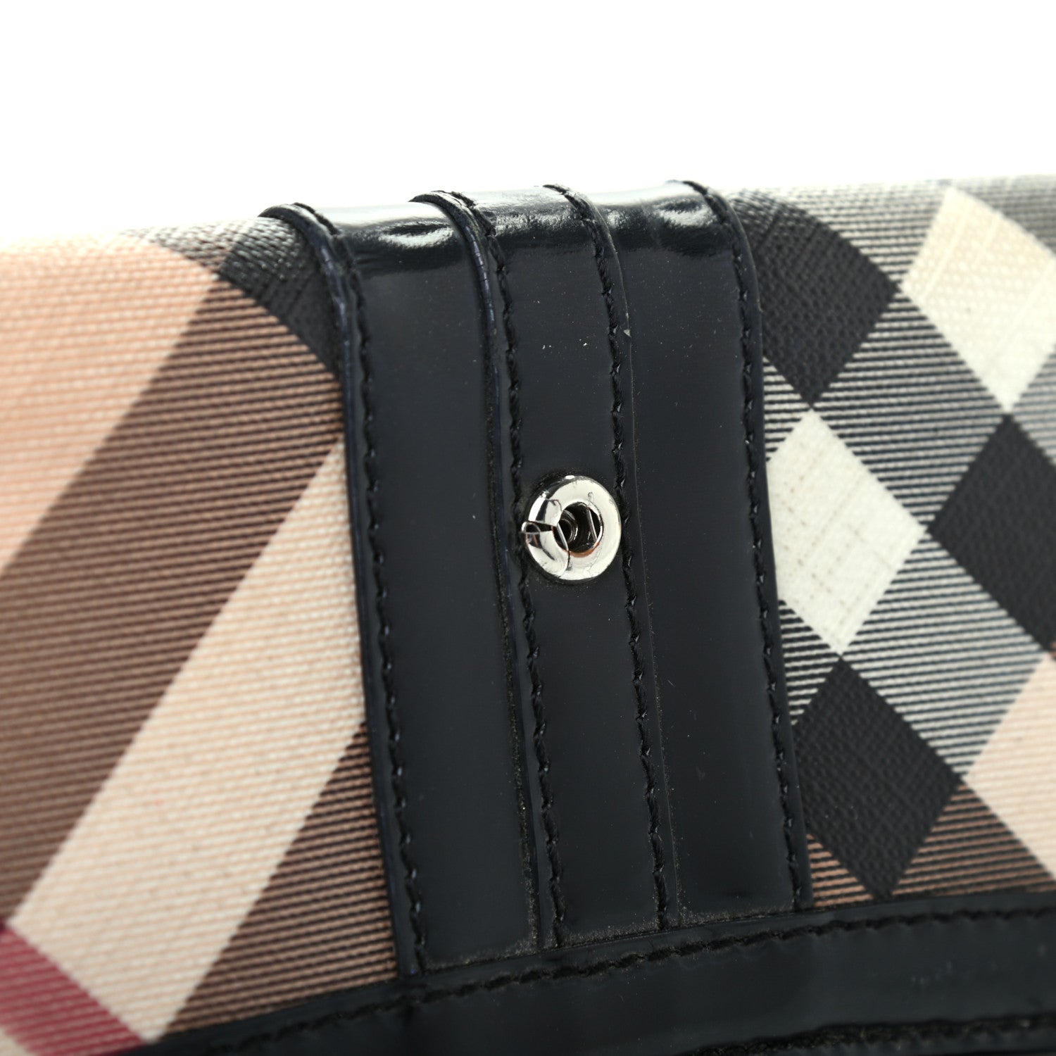 Burberry Nova Check Continental Wallet Black 8 of 12