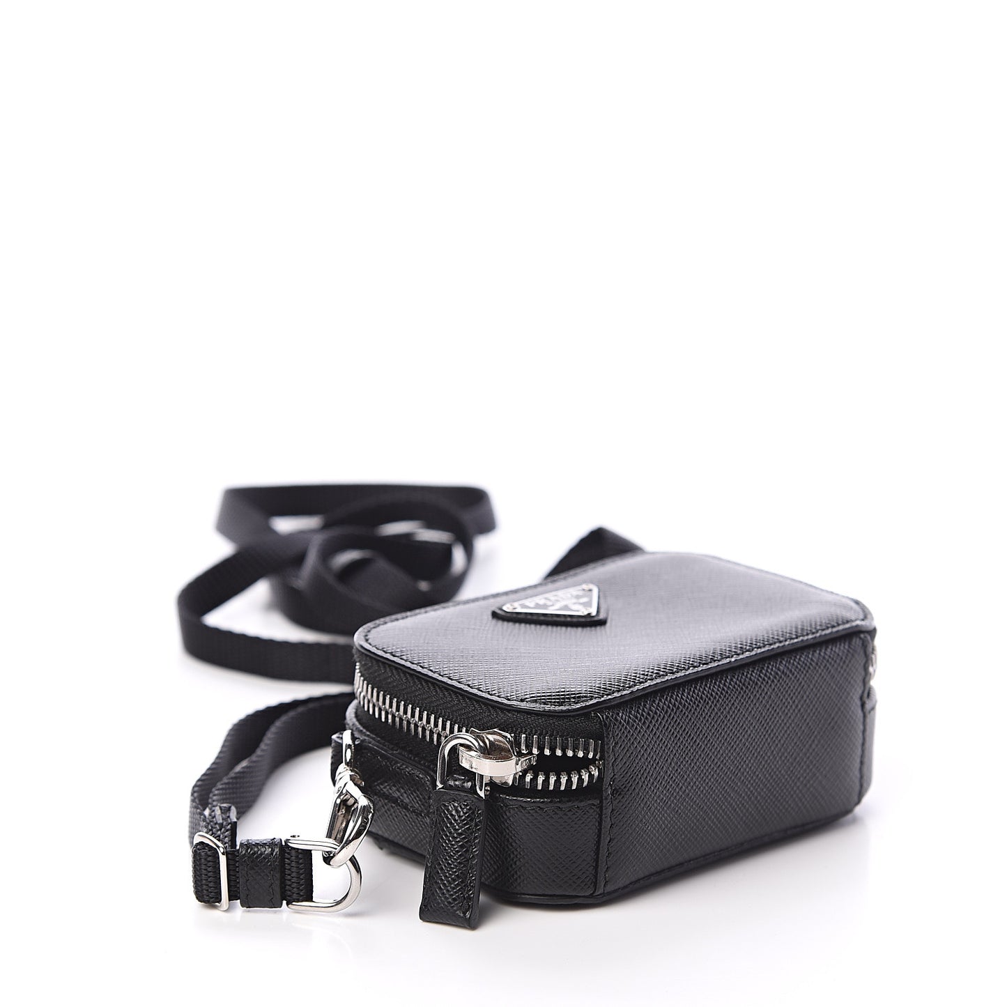 Saffiano Cargo Pouch Black