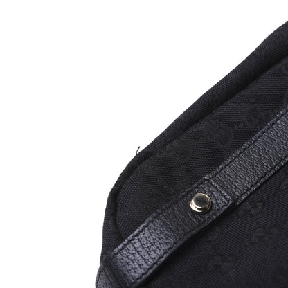 Gucci Monogram Medium Abbey Shoulder Bag Black 16 of 17