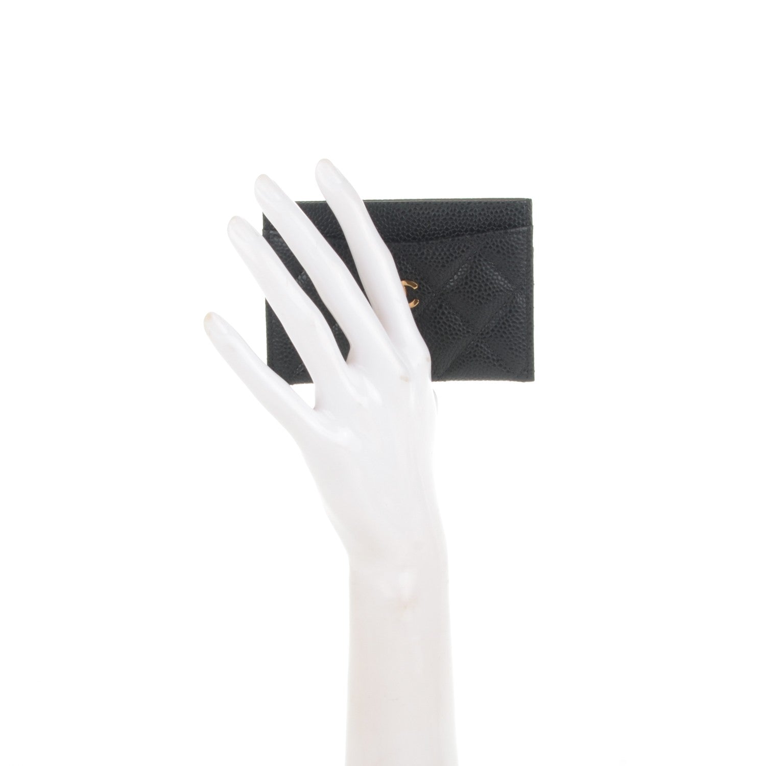 Chanel Caviar Quilted Card Holder Black 2 of 8