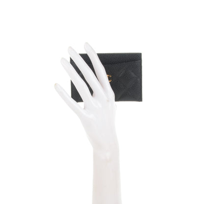 Chanel Caviar Quilted Card Holder Black 2 of 8