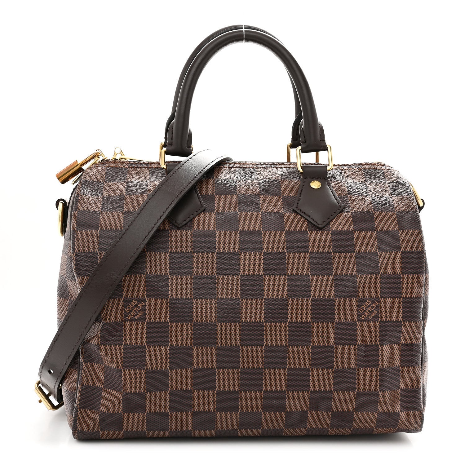 Louis Vuitton Damier Ebene Speedy Bandouliere 25 1 of 11