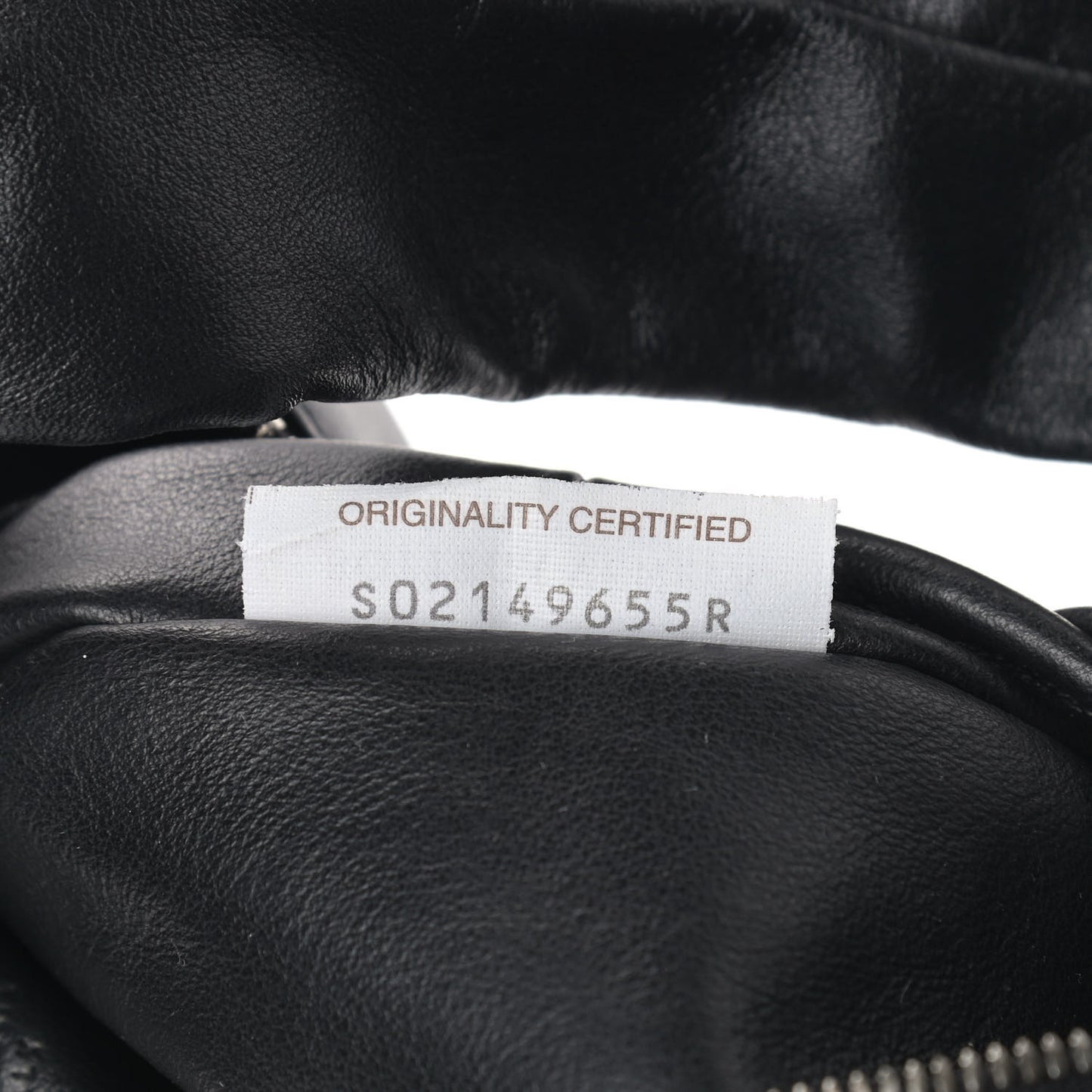 Nappa Mini Double Knot Bag Black