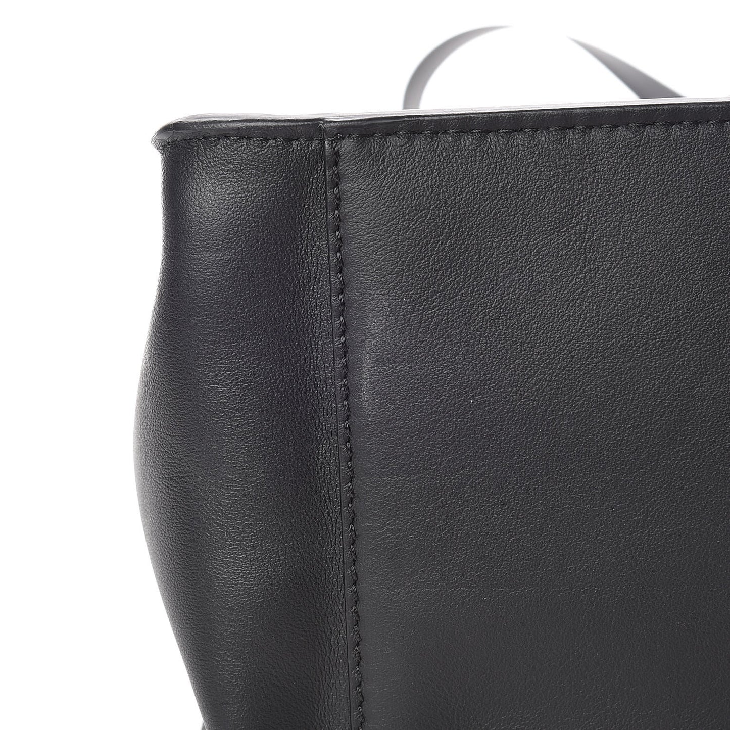 Vitello Grace Suede Flip Tote Black Nocciola Marrone