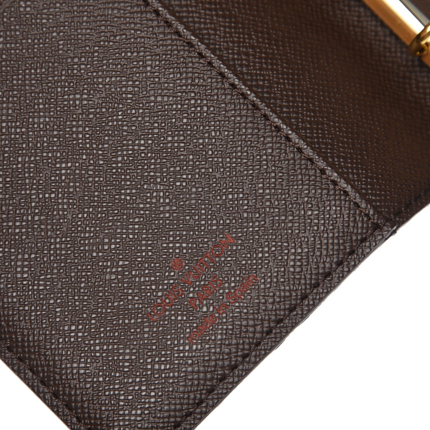 Louis Vuitton Damier Ebene Small Ring Agenda Cover 6 of 7