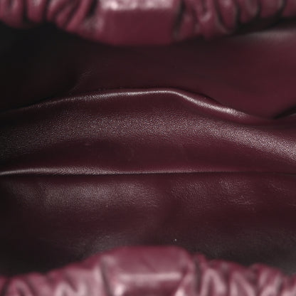 Mansur Gavriel Lambskin Mini Cloud Clutch Plum 5 of 9