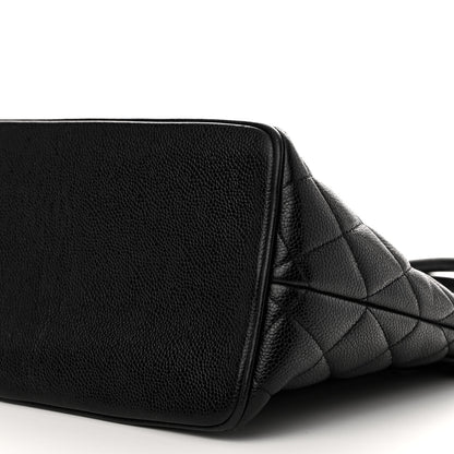 Chanel Caviar Quilted Medallion Tote Black 10 of 11