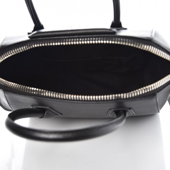 Sugar Goatskin Small Antigona Black
