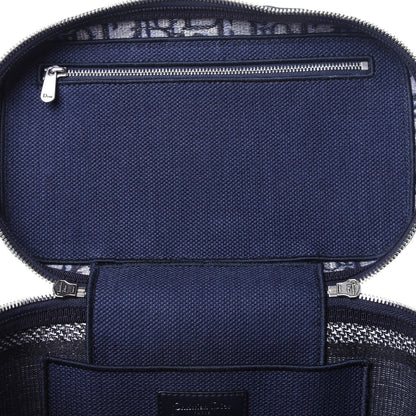 Christian Dior Oblique Diortravel Vanity Case Blue 9 of 12