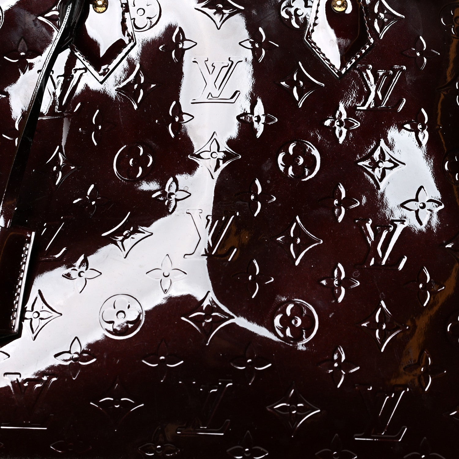 Louis Vuitton Vernis Alma GM Amarante 7 of 13