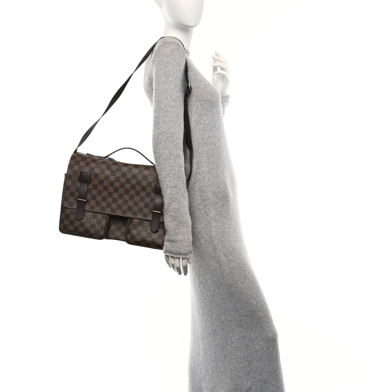 Louis Vuitton Damier Ebene Broadway Messenger Bag 2 of 10