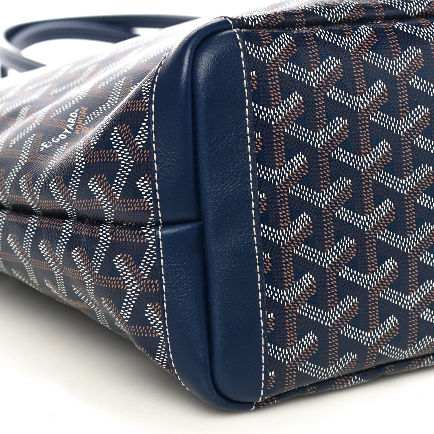 Goyard Goyardine Artois PM Navy 9 of 10