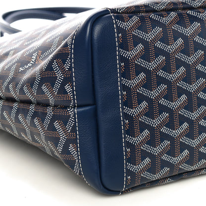 Goyard Goyardine Artois PM Navy 9 of 10