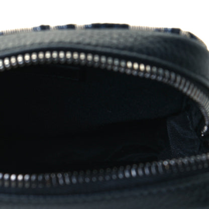 Christian Dior Oblique Vertical Messenger Pouch Blue 4 of 8