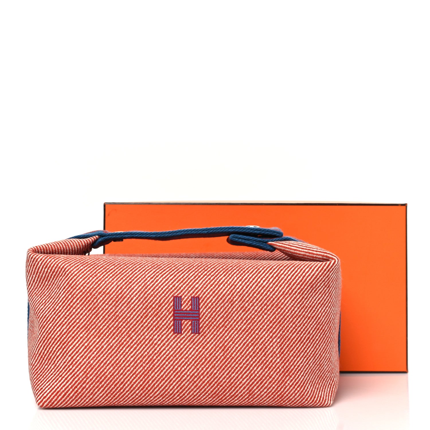 Hermes Wool Large Bride-A-Brac H Natte Pouch Tomette 8 of 8