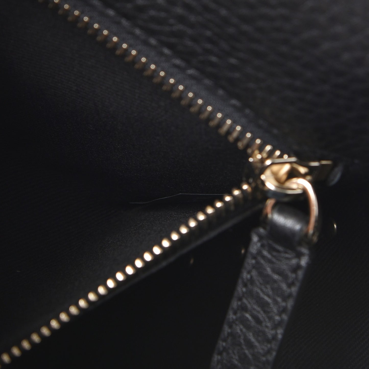 Grained Calfskin Rockstud Halfmoon Saddle Bag Black