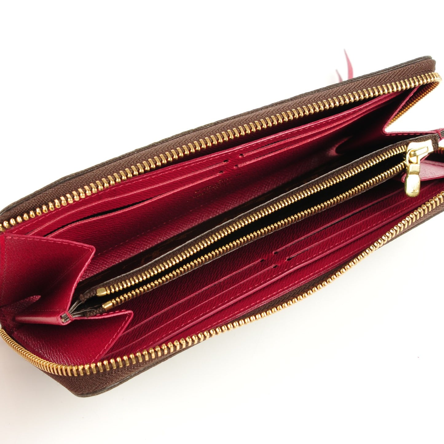 Monogram Clemence Wallet Fuchsia