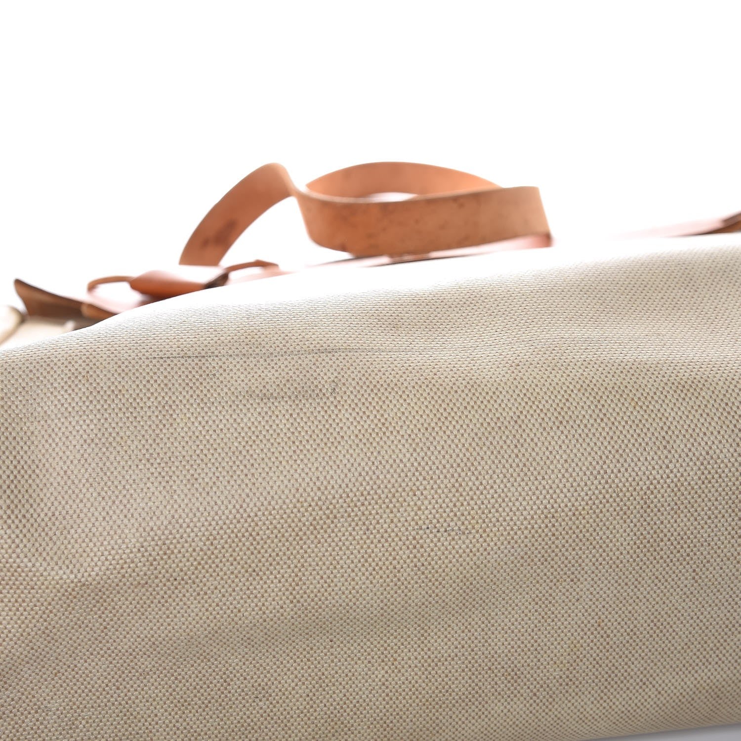 Hermes Toile Vache Calfskin Herbag 40 GM Natural 11 of 17