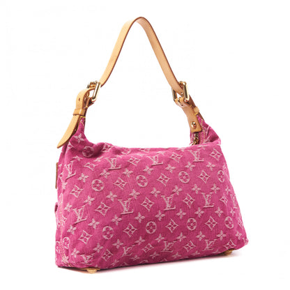 Louis Vuitton Denim Baggy PM Fuchsia 3 of 8