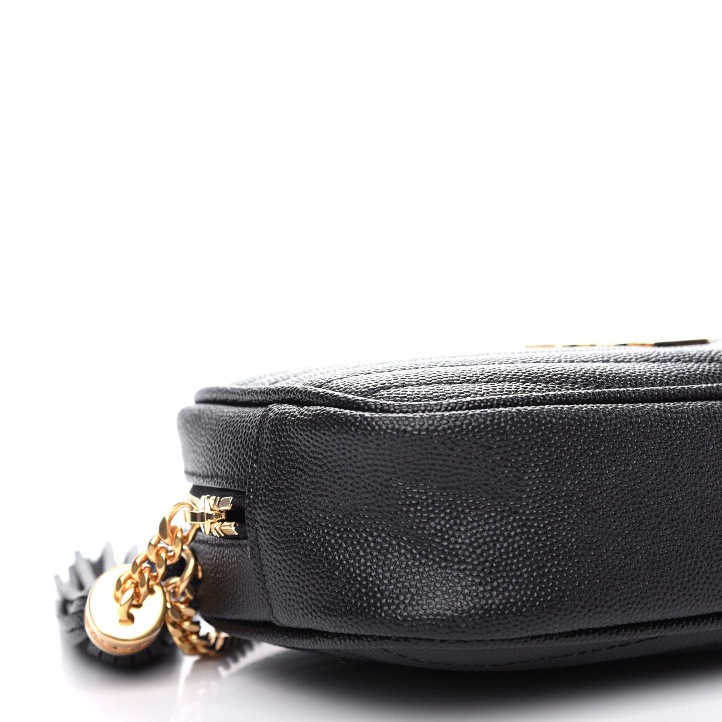 Grain De Poudre Matelasse Monogram Mini Lou Camera Bag Black