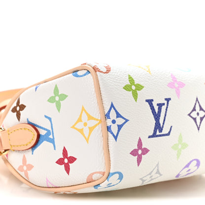 Louis Vuitton LV X TM Monogram Multicolor Nano Speedy White 8 of 10