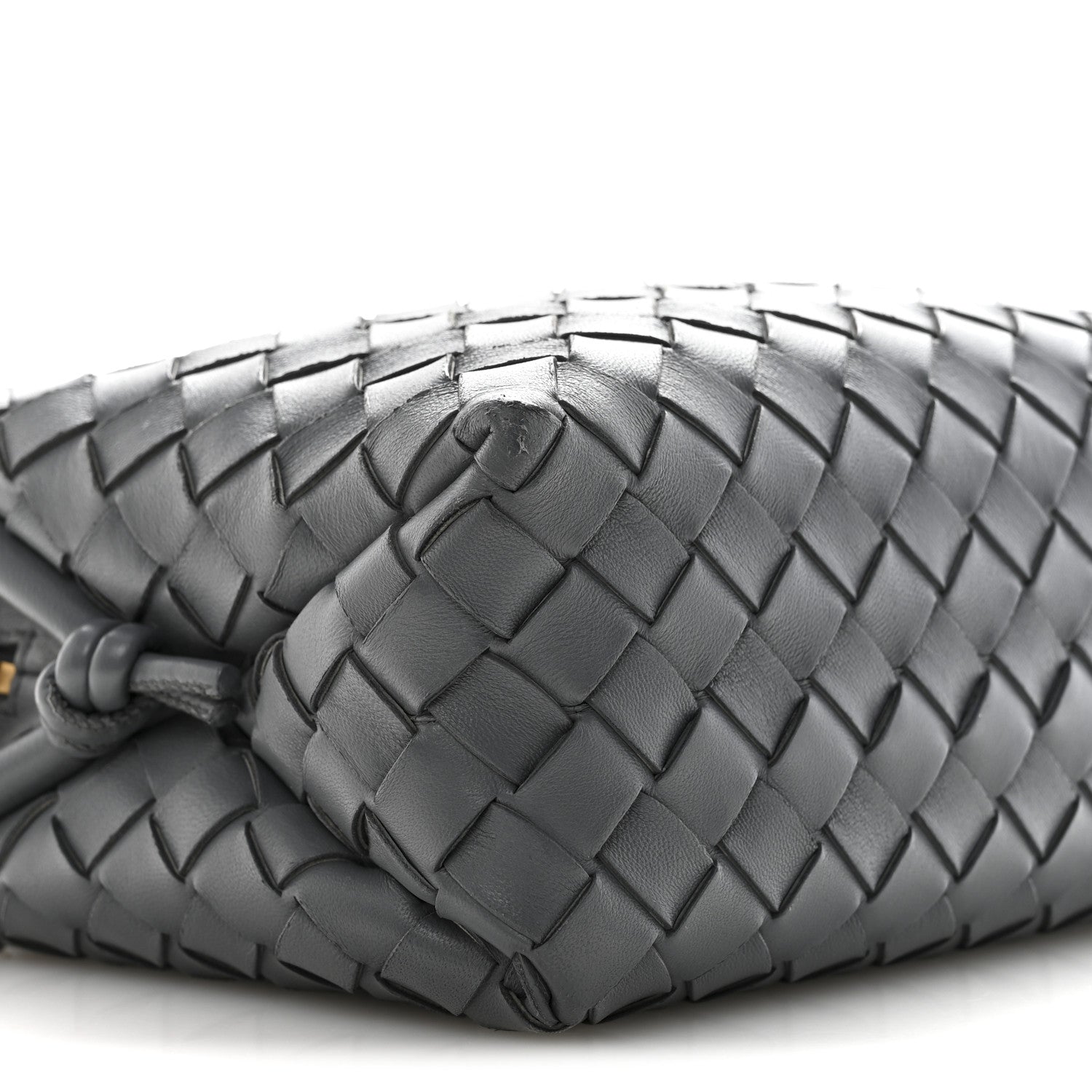 Bottega Veneta Nappa Intrecciato Small Loop Camera Bag Thunder 8 of 12