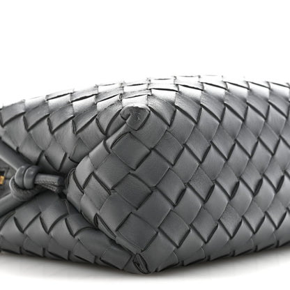 Bottega Veneta Nappa Intrecciato Small Loop Camera Bag Thunder 8 of 12