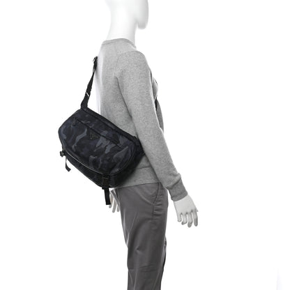 Prada Tessuto Nylon Camouflage Belt Bag Fumo 2 of 9