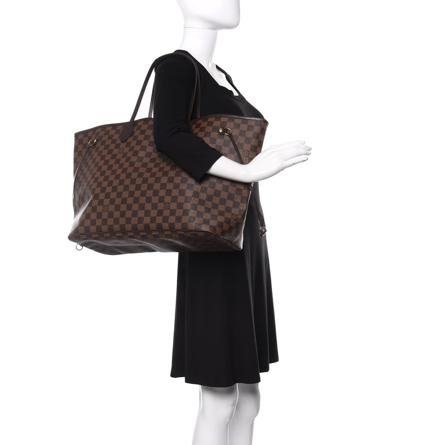 Louis Vuitton Damier Ebene Neo Neverfull GM 2 of 12