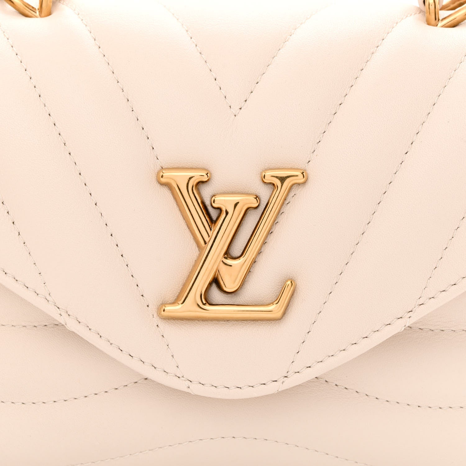 Louis Vuitton Calfskin Hold Me New Wave Ivory 7 of 9