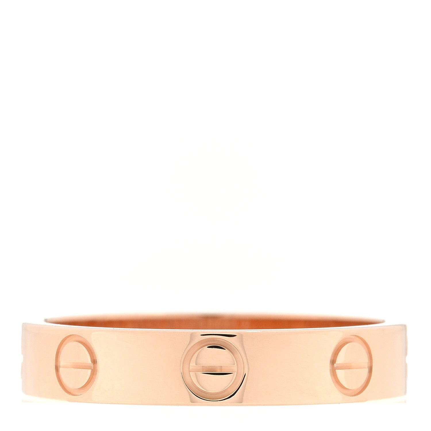 Cartier 18K Pink Gold 3.5mm LOVE Wedding Band Ring 52 6 3 of 4